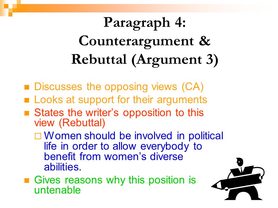 Counterargument Examples
